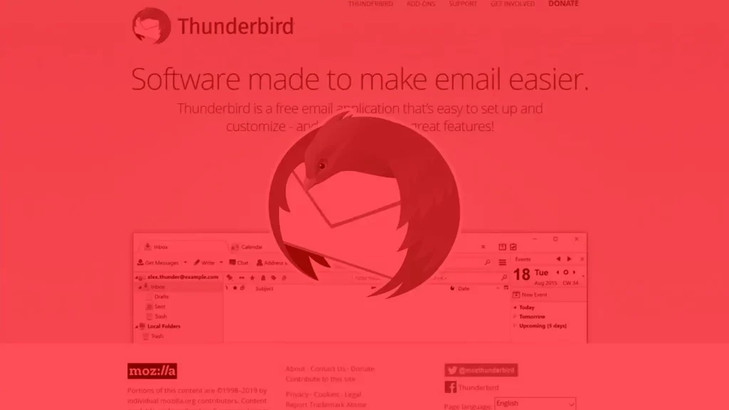 Configurar correo en Thunderbird