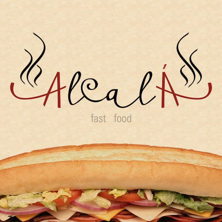 logotipo Alcalá fast food